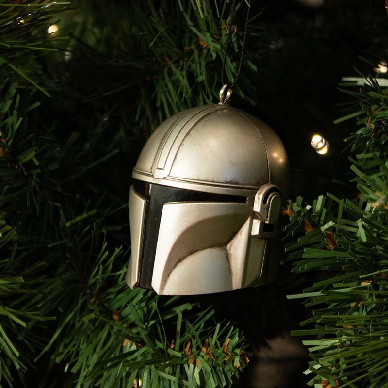 Star Wars The Mandalorian Helmet Christmas Ornament