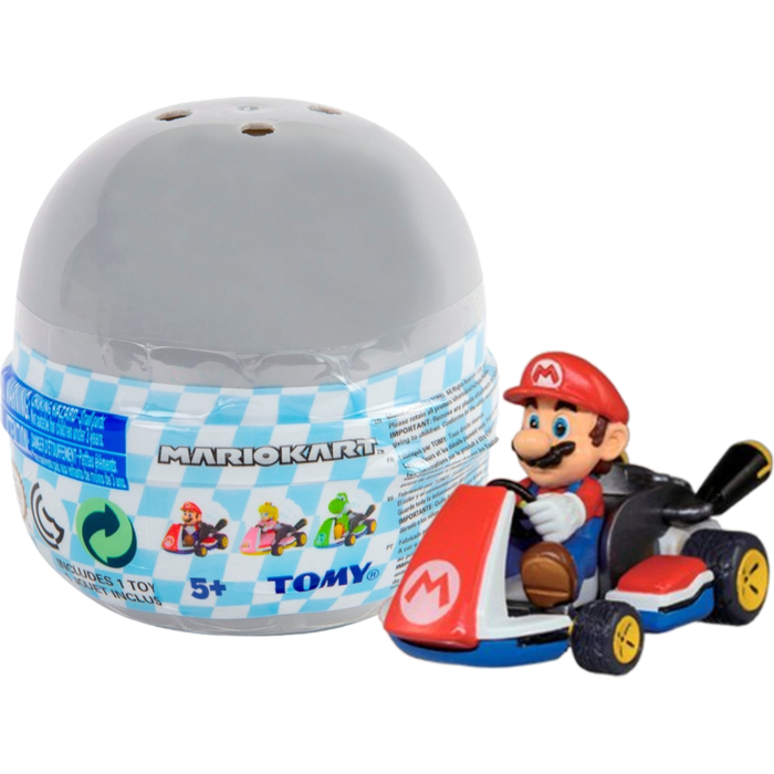 MARIO KART - BLIND CAPSULES - PULL BACK RACERS