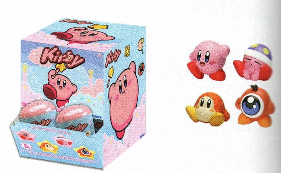 KIRBY - CAPSULES - SQUISHY MASCOTS