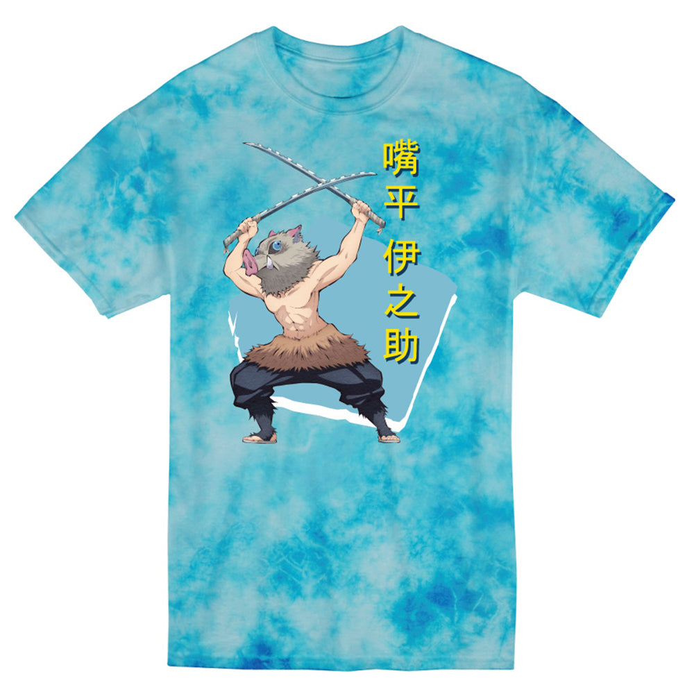 DEMON SLAYER - INOSUKE TIE-DYE T-SHIRT