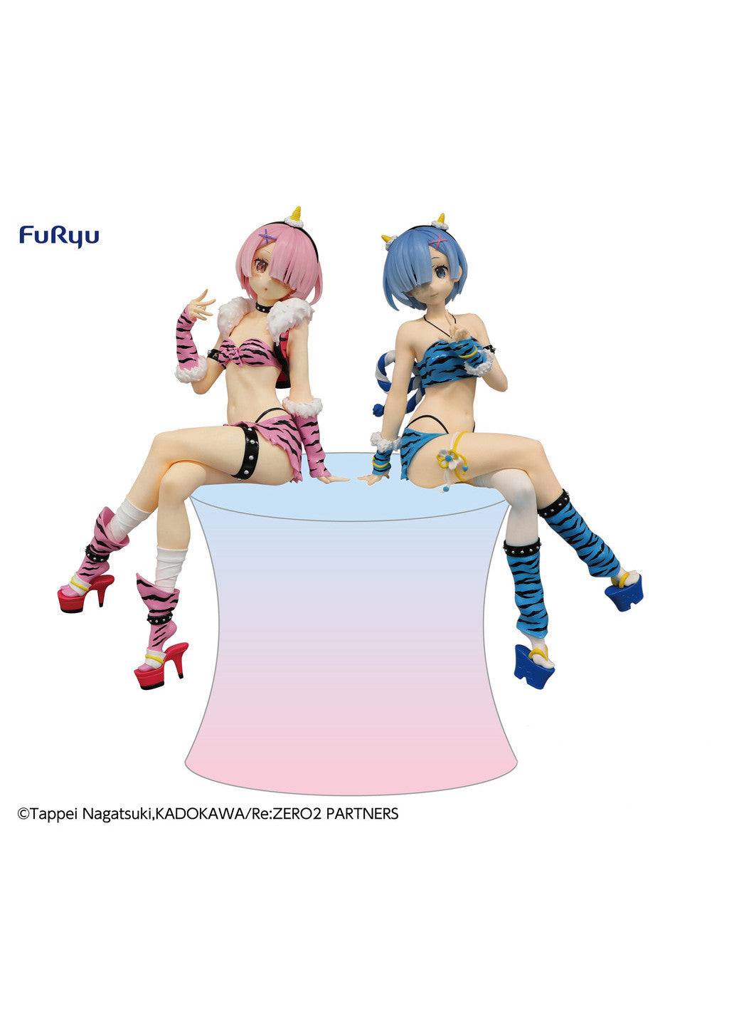 Re:Zero Starting Life in Another World - Rem & Ram (Demon Costume Ver.) Noodle Stopper Figure