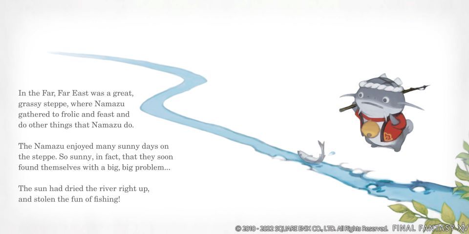 Final Fantasy XIV Picture Book - The Namazu and the Greatest Gift