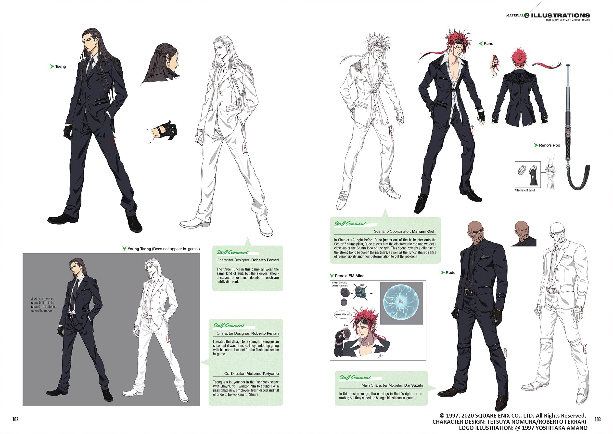 Final Fantasy VII Remake - Material Ultimania