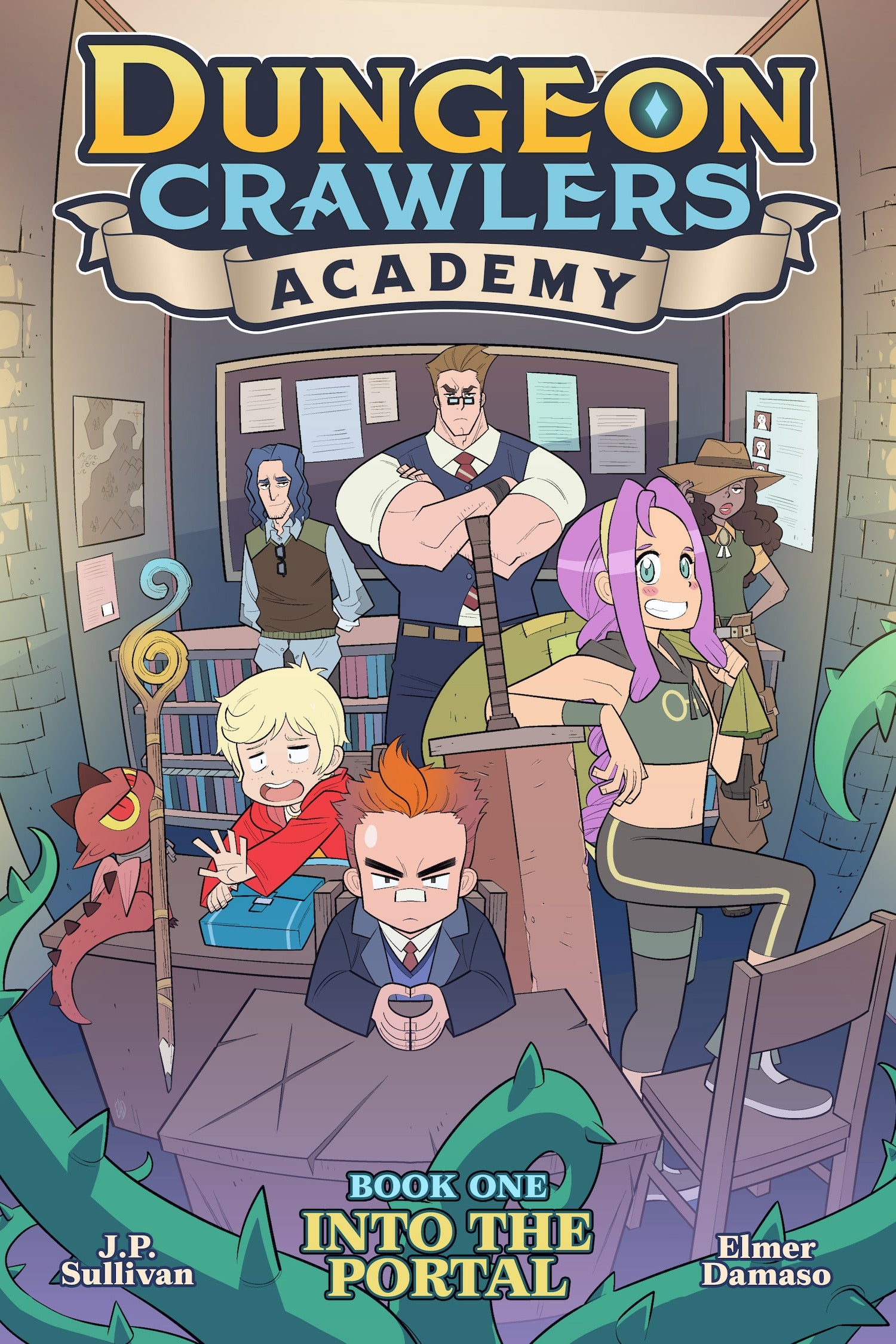 Dungeon Crawlers Academy Book 1