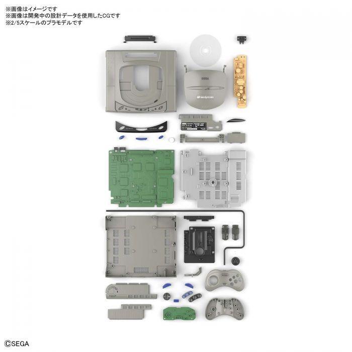 Bandai - Best Hit Chronicle 2/5 Sega Saturn Plastic Model Kit