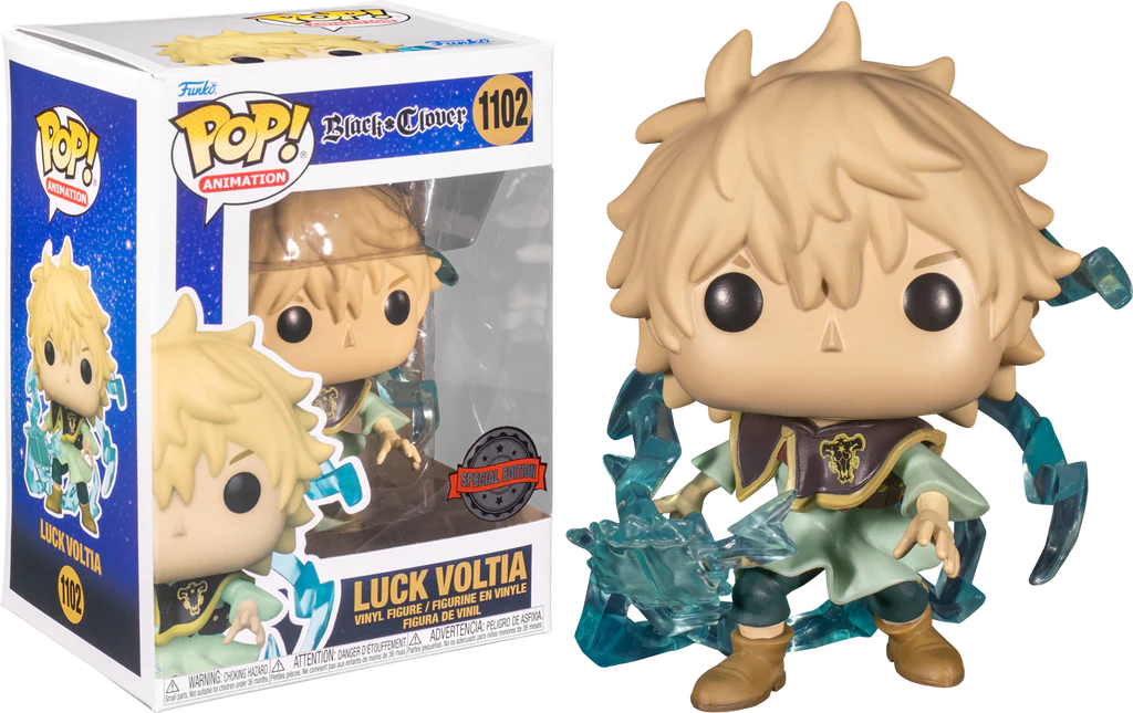 Black Clover - Luck Voltia US Exclusive Pop! Vinyl