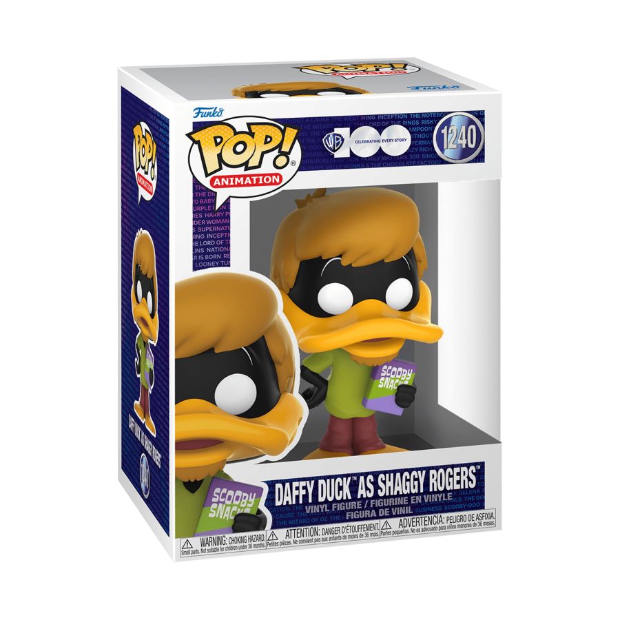 Looney Tunes - Daffy Duck as Shaggy (WB 100th) Pop! Vinyl