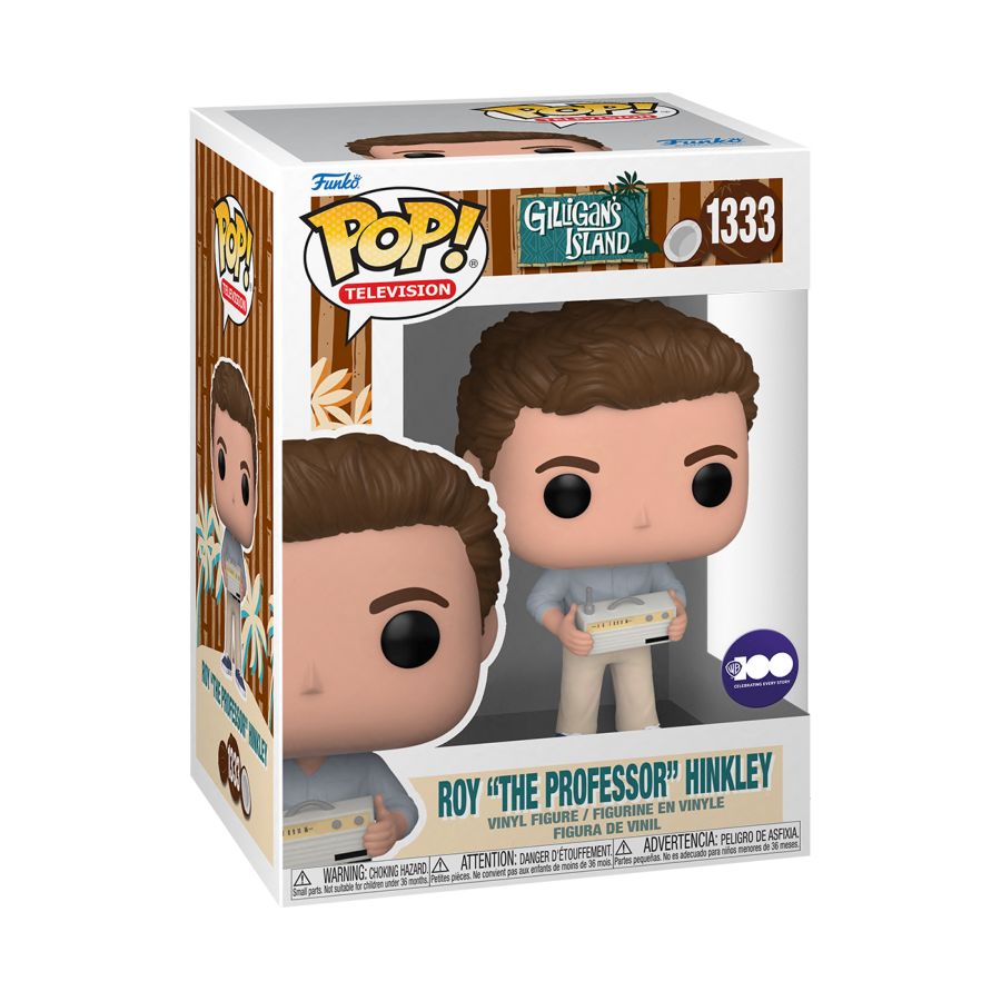 Gilligan's Island - Roy "The Professor" Hinkley Pop! Vinyl