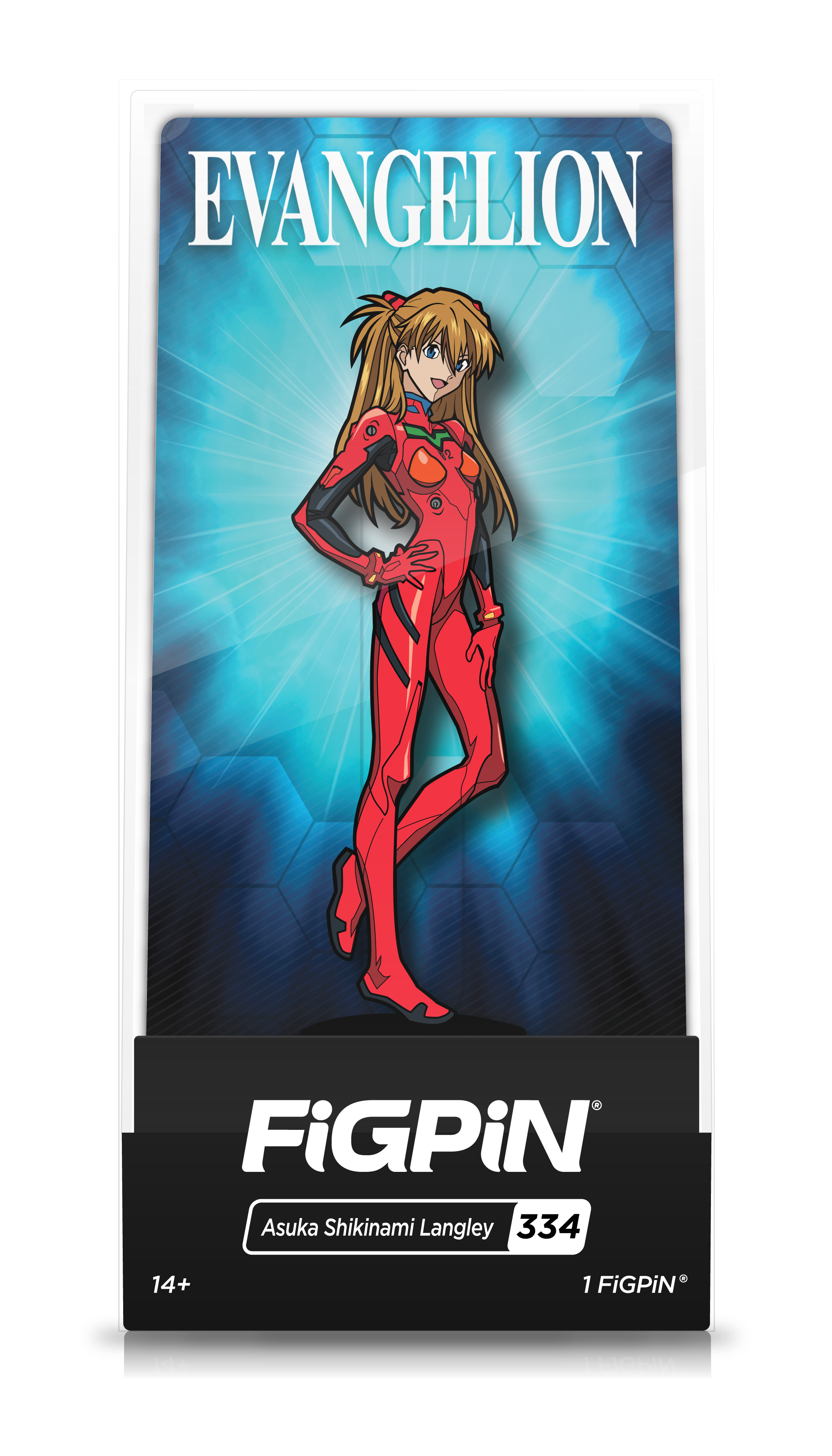 EVANGELION - FiGPiN - Asuka Shikinami Langley (#334)