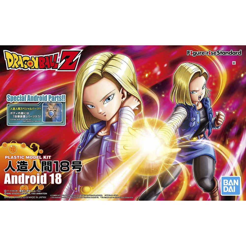 DRAGON BALL - FIGURE-RISE STANDARD - ANDROID 18 (PKG RENEWAL)