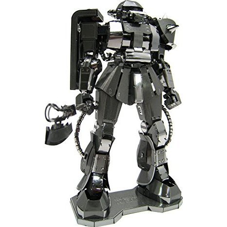 GUNDAM - TENYO MS-06 ZAKU II METALLIC NANO PUZZLE FIGURE KIT