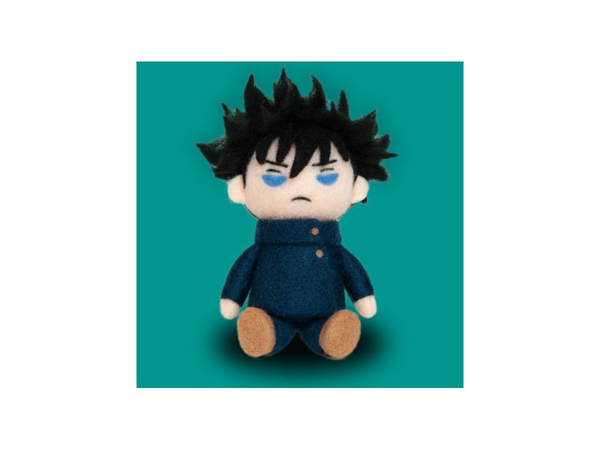 JUJUTSU KAISEN: MADE WITH NEEDLE FELT MASAMICHI YAGA HANDICRAFT KIT - MEGUMI FUSHIGURO