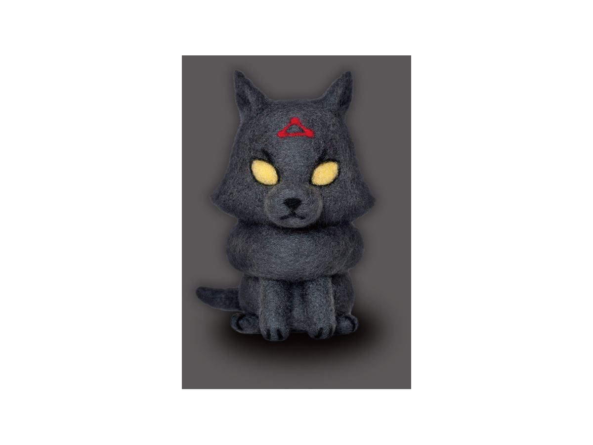 JUJUTSU KAISEN: MADE WITH NEEDLE FELT MASAMICHI YAGA HANDICRAFT KIT - DIVINE DOGS (BLACK)