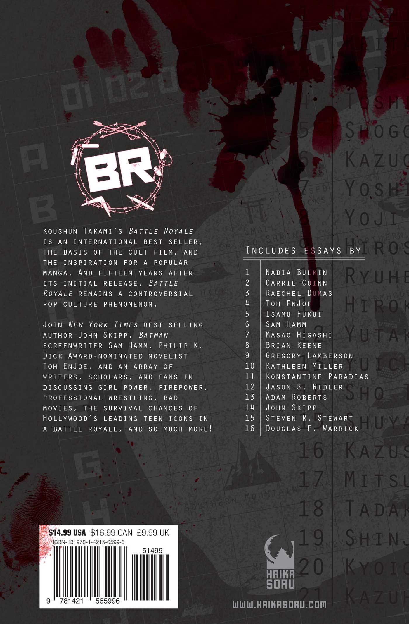 Battle Royale Slam Book