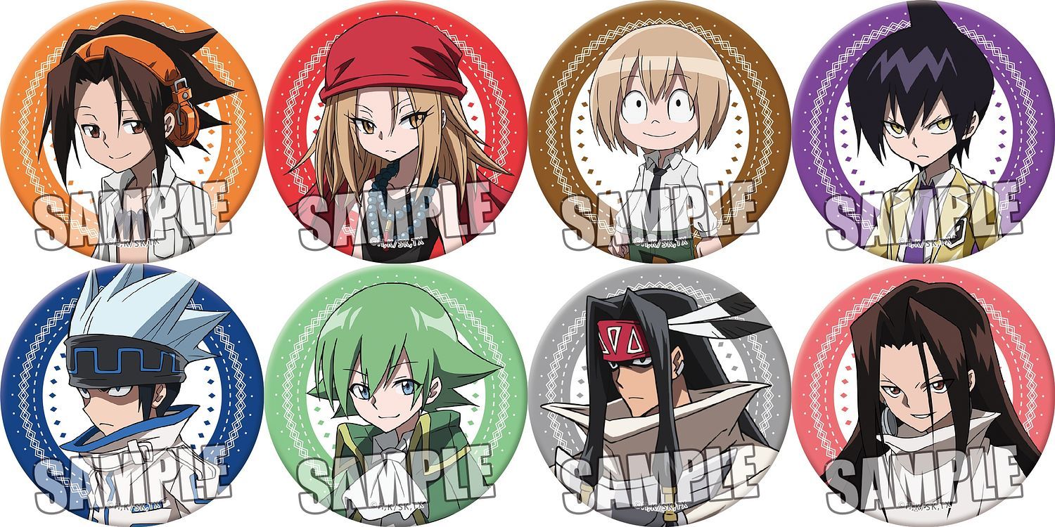 SHAMAN KING: TRADING PIN BADGE PART.1