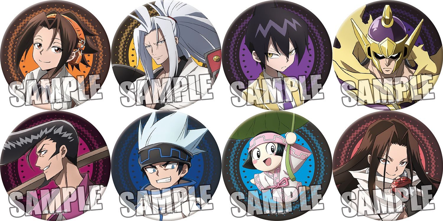 SHAMAN KING: TRADING PIN BADGE PART.2