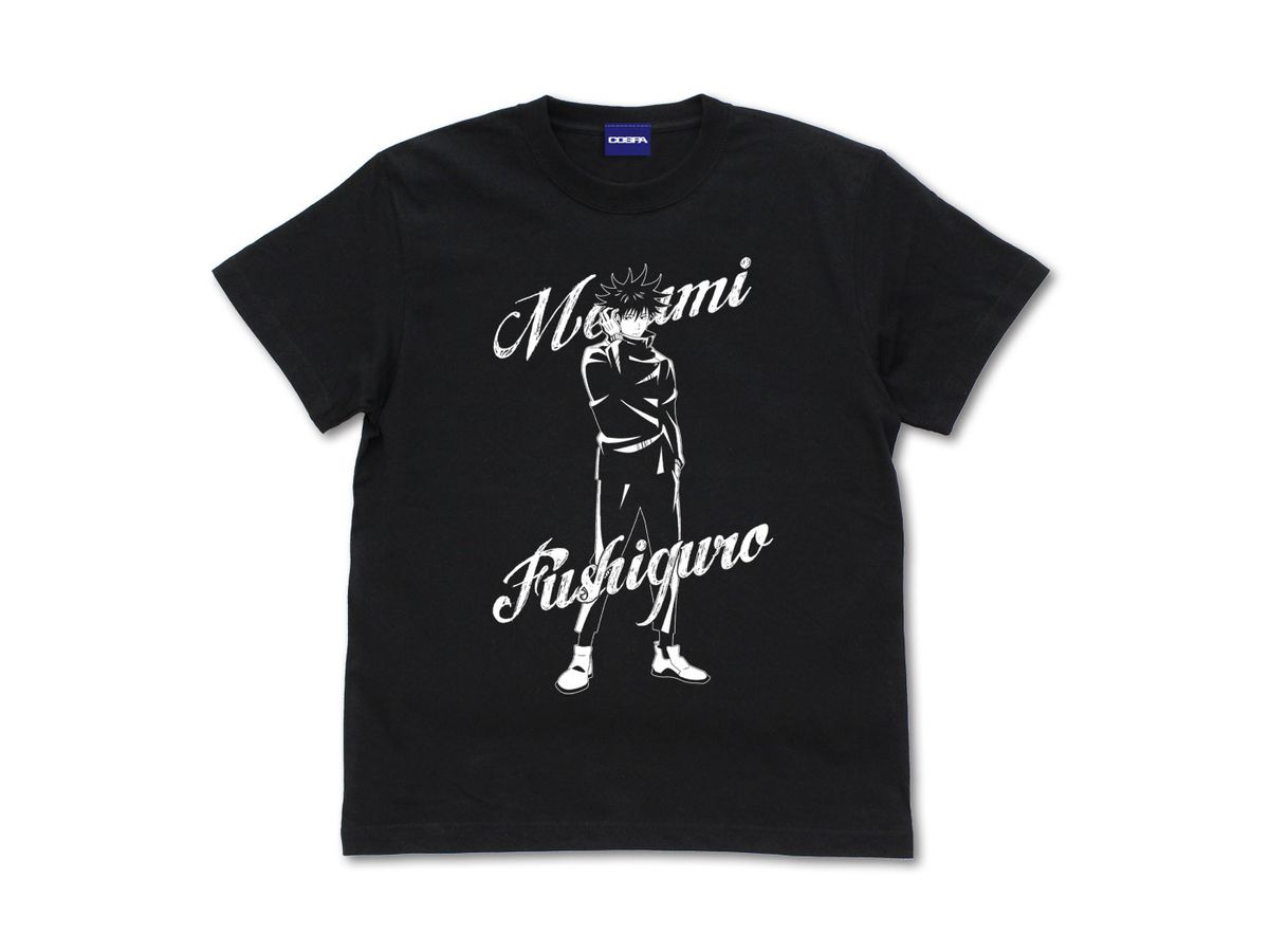 JUJUTSU KAISEN NEWLY DRAWN FUSHIGURO T-SHIRT SNOW FES VER. BLACK - LARGE