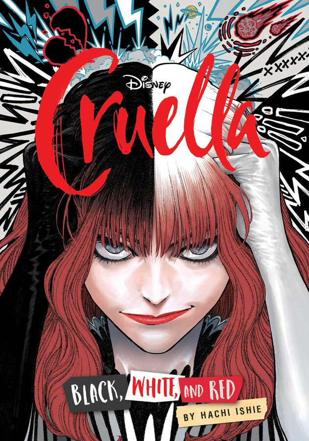 Disney Cruella The Manga: Black, White, and Red