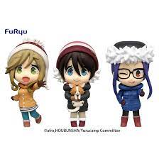 Laid-Back Camp: Chobirume Season 2 - 3 Figure Set