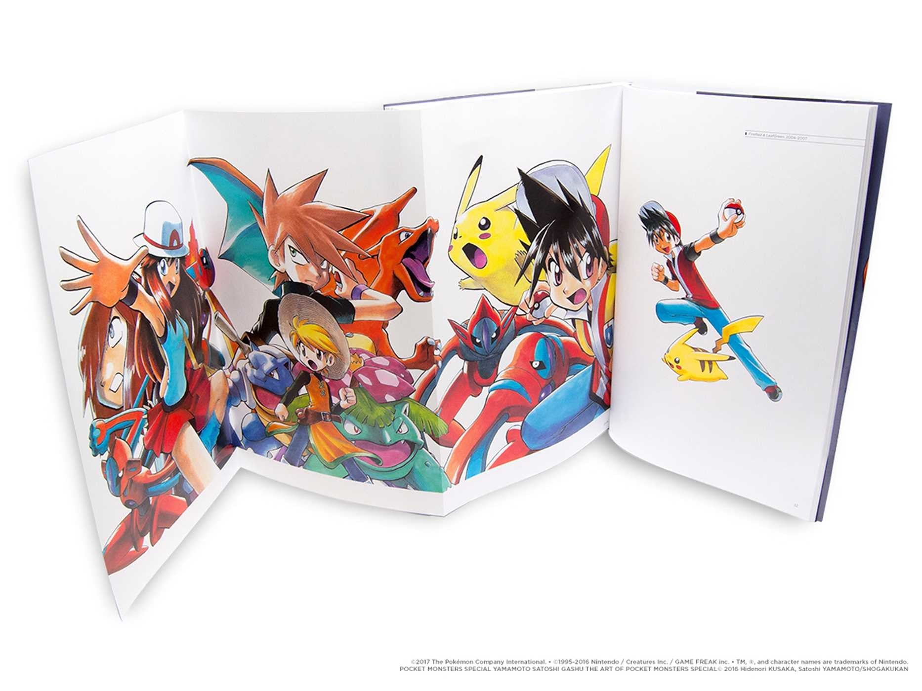 Pokémon Adventures 20th Anniversary Illustration Book