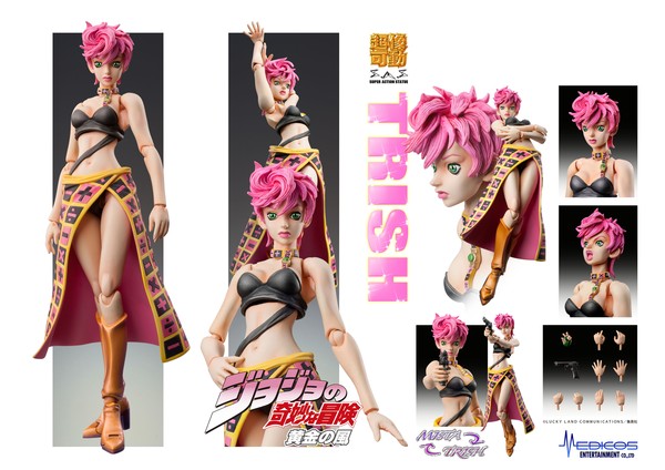 JoJo's Bizarre Adventure Part 5 - Golden Wind: Trish Una - Super Action Statue