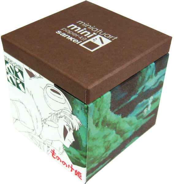 MINIATUART KIT STUDIO GHIBLI MINI PRINCESS MONONOKE: PRINCESS MONONOKE'S NIGHT ATTACK