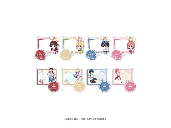 TV Anime Rent-A-Girlfriend: Trading Acrylic Memo Card