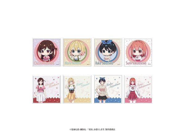TV Anime Rent-A-Girlfriend: Trading Mini Towel