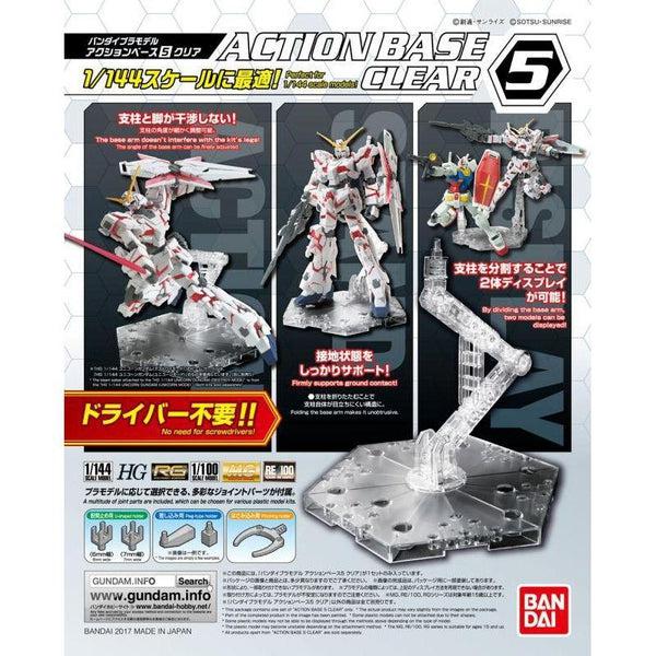 ACTION BASE - 5 CLEAR **PRE-ORDER**