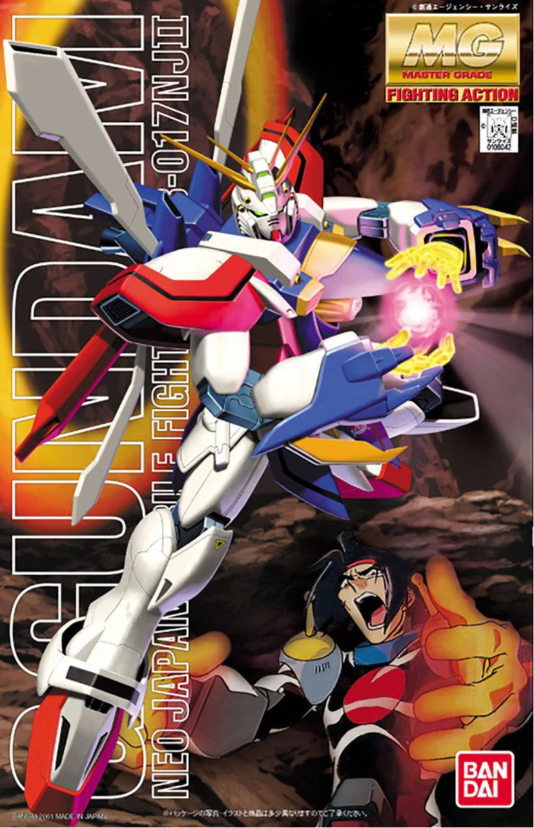 Bandai MG 1/100: GF13-017NJII Burning Gundam