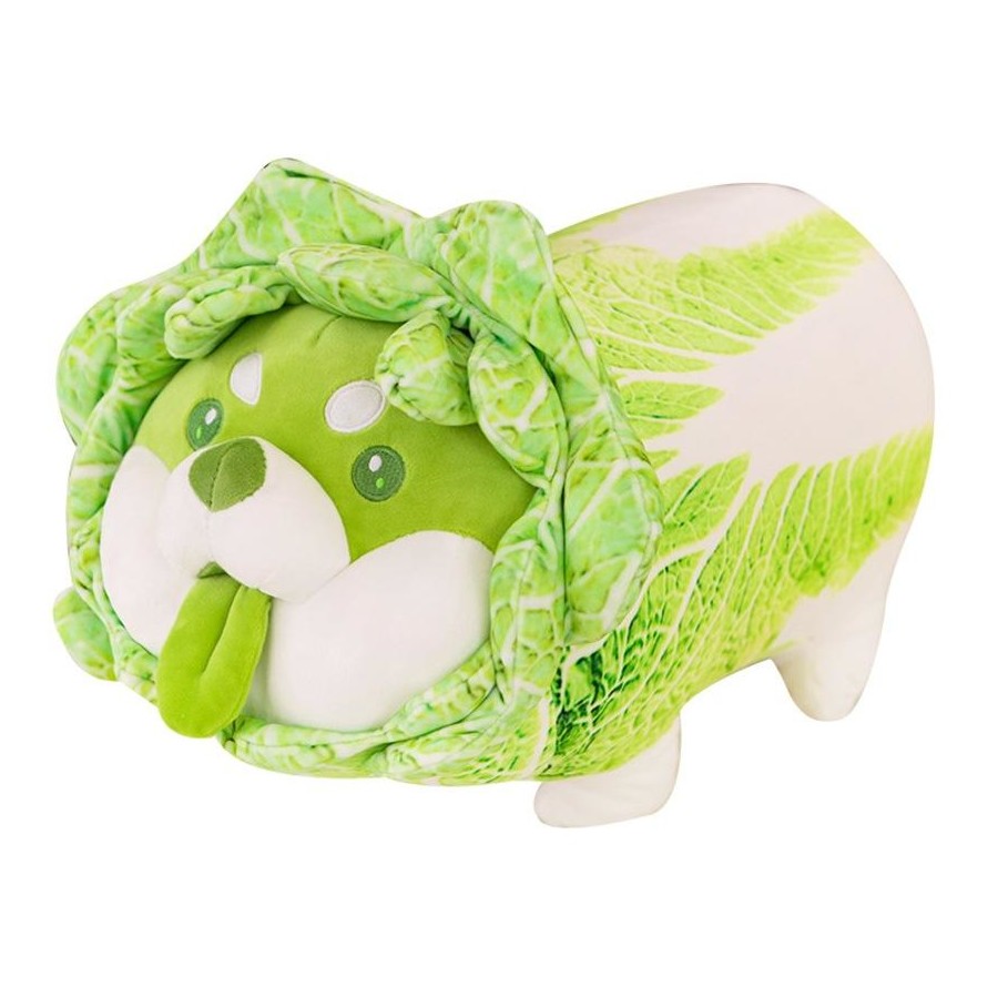 Cabbage Dog 30cm Plush Toy - Vegetable Shiba Inu Corgi Akita