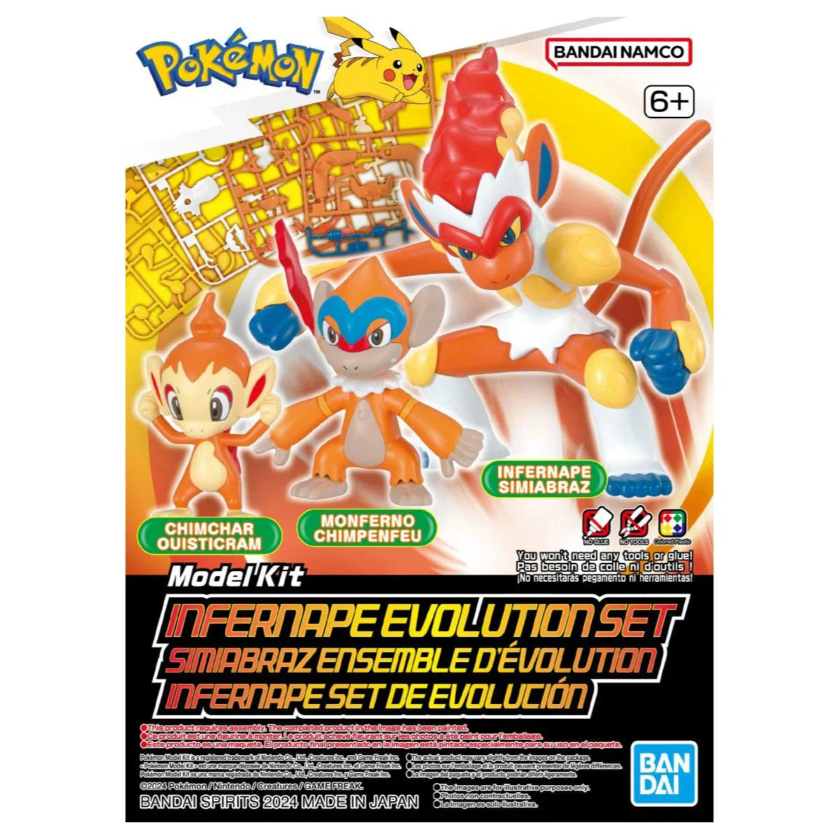 Bandai Pokemon : lnfernape Evolution Set