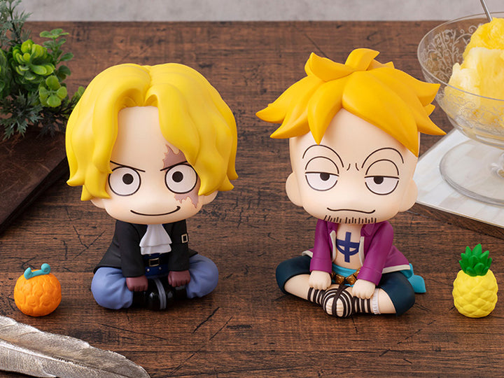 One Piece - Look Up Series - Sabo & Marco Set with Gift
