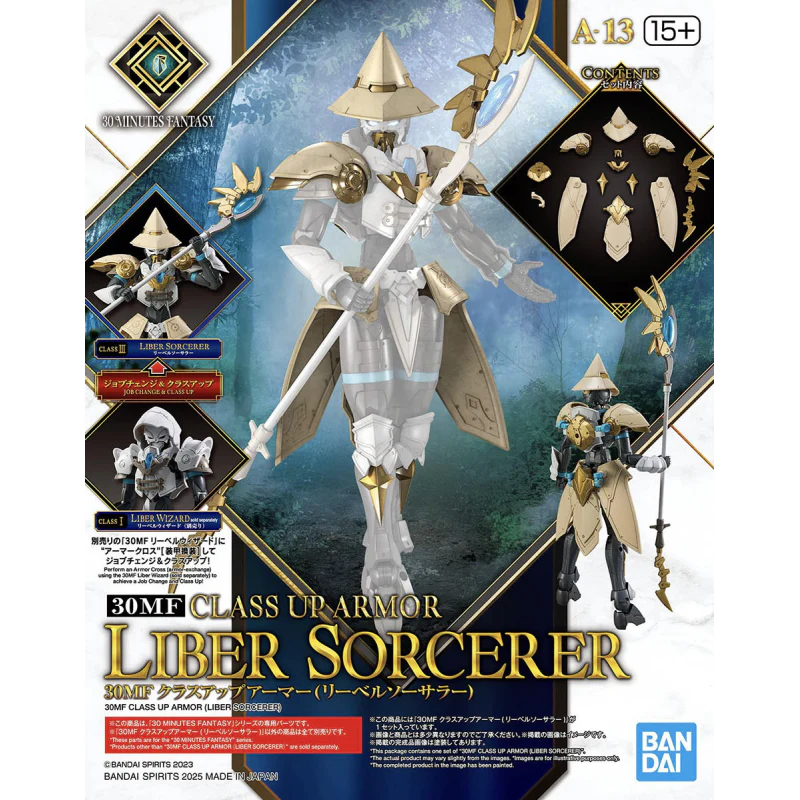 Bandai 30MF Class Up Armor - Liber Sorcerer