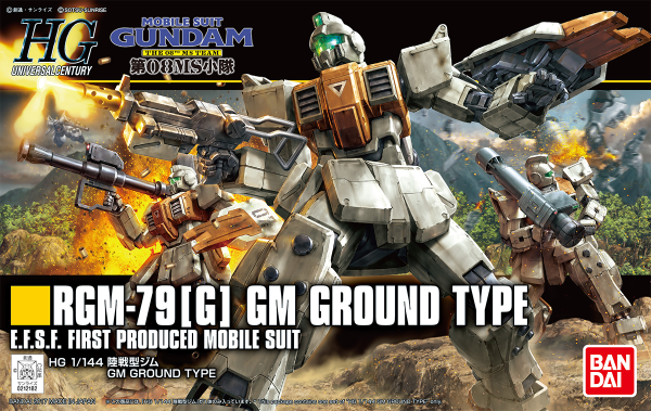 HG GUNDAM - 1/144 - GM GROUND TYPE **PRE-ORDER**