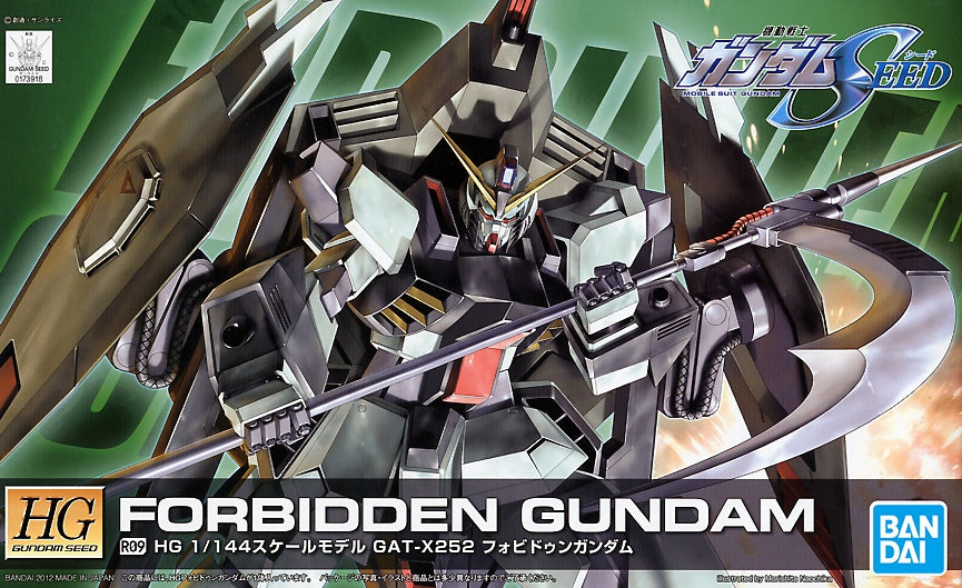 HG GUNDAM - 1/144 - R09 FORBIDDEN GUNDAM