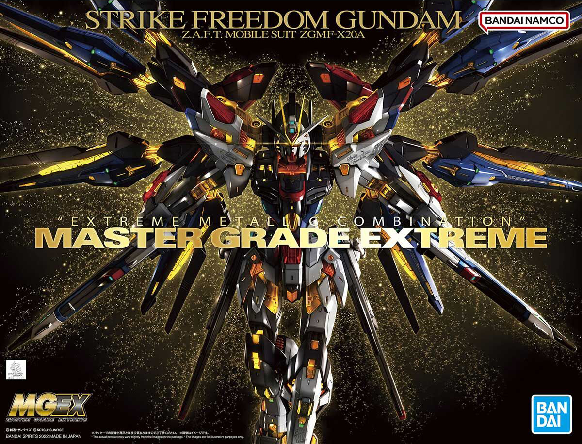 GUNDAM - MGEX 1/100 STRIKE FREEDOM (REPEAT) **PRE-ORDER**