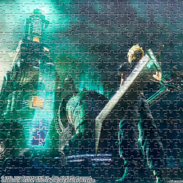 FINAL FANTASY VII REMAKE - JIGSAW PUZZLE 500 PIECE - CLOUD KEY ART