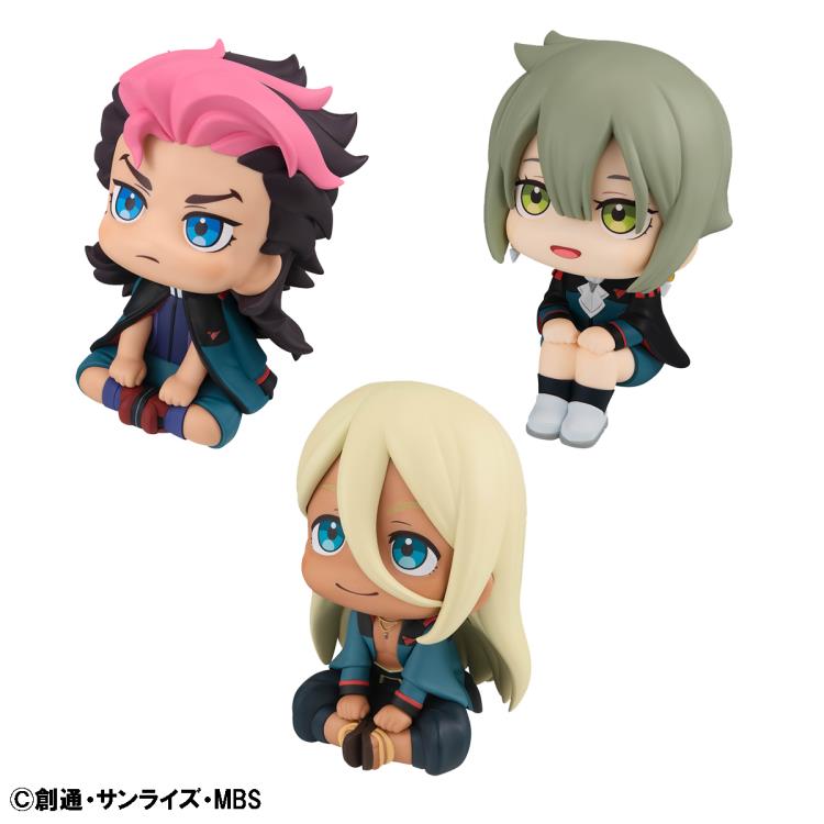 Mobile Suit Gundam: The Witch from Mercury - Look Up Series - Guel Jeturk ＆ Elan Ceres ＆ Shaddiq Zenelli Set with Gift