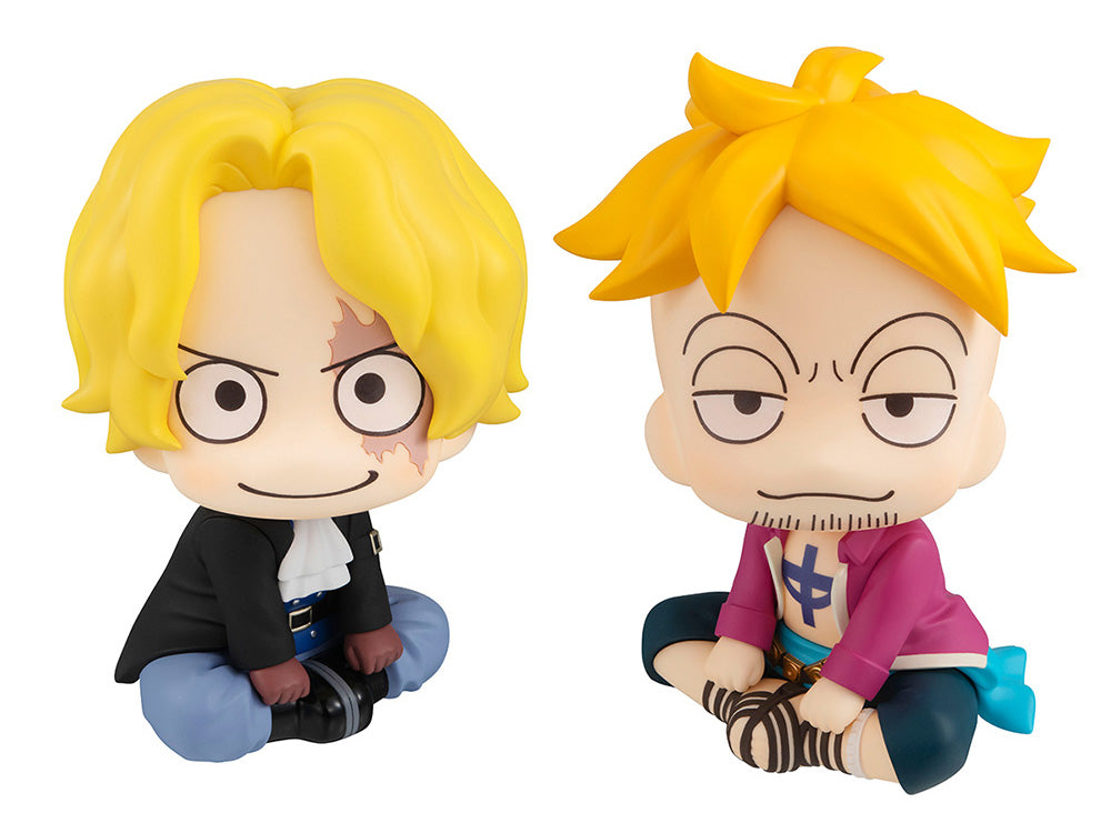 One Piece - Look Up Series - Sabo & Marco Set with Gift **Pre-Order**