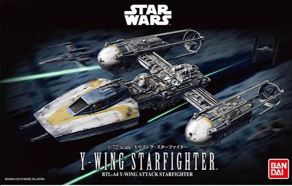 STAR WARS - 1/72 - Y-WING STARFIGHTER