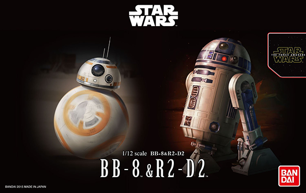 STAR WARS - 1/12 - BB-8 & R2-D2