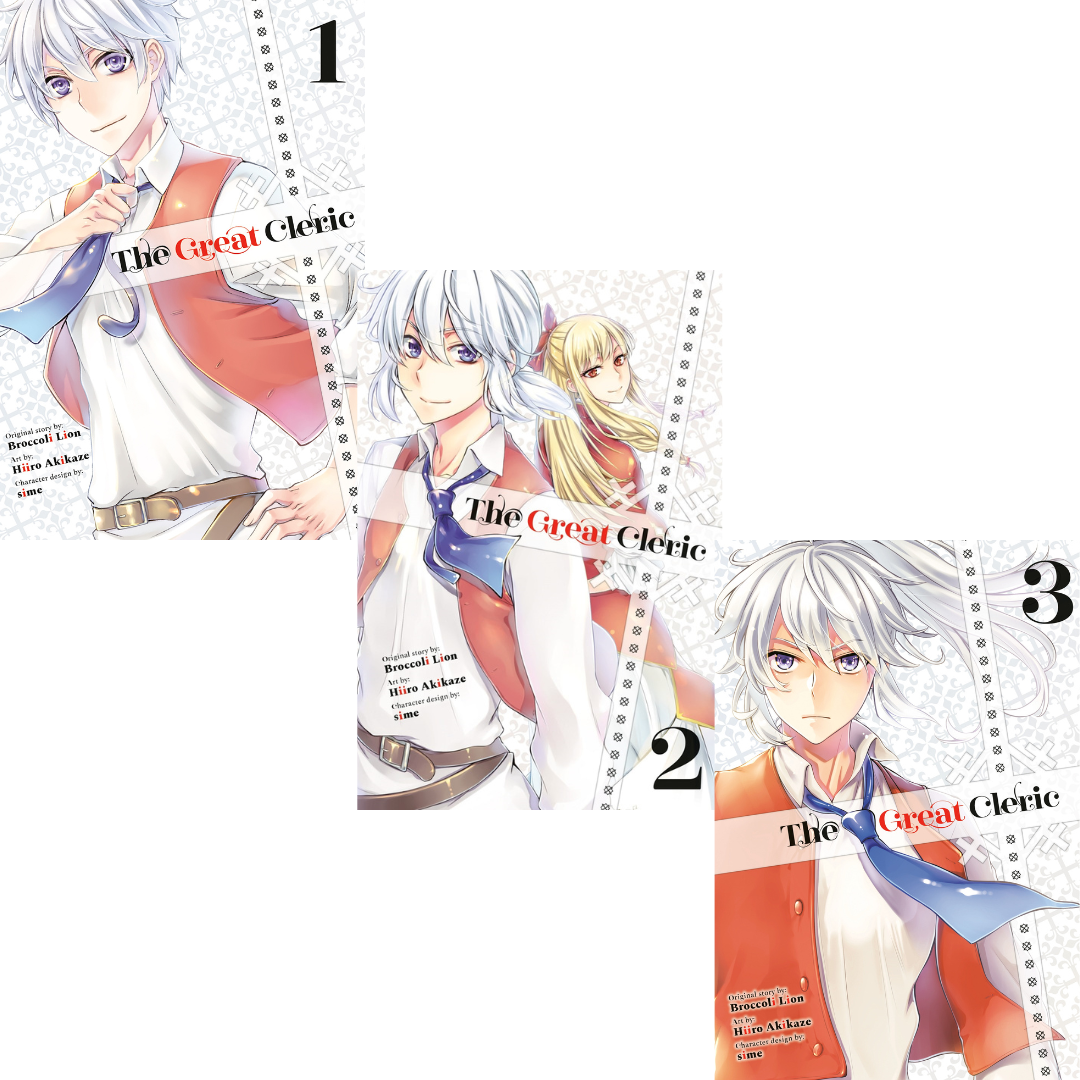 The Great Cleric Vol 1-3 Manga Bundle