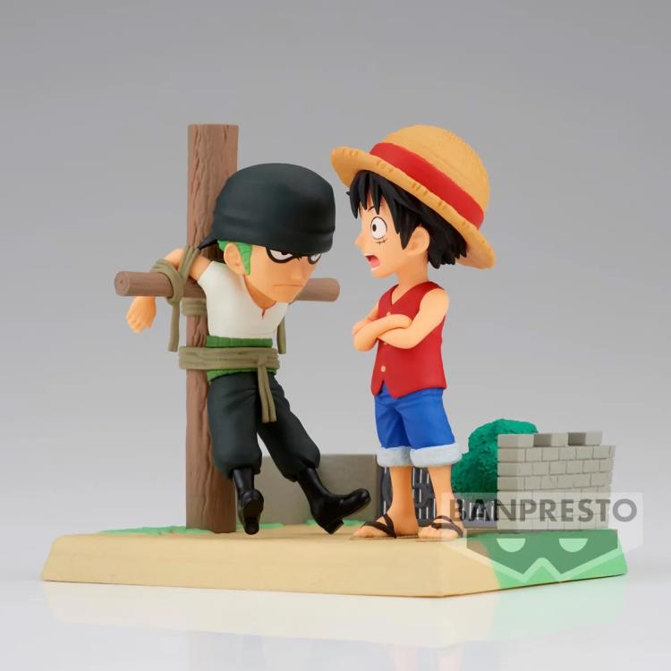 One Piece World Collectable Figure - Log Stories - Monkey D. Luffy and Roronoa Zoro