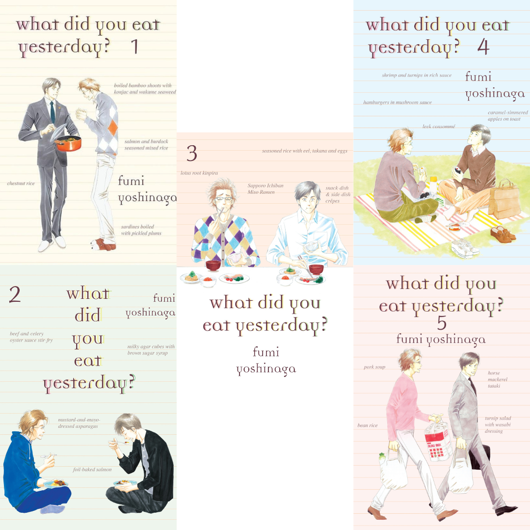 What Did You Eat Yesterday? Vol 1-5 Manga Bundle