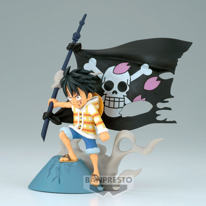 ONE PIECE - WORLD COLLECTABLE FIGURE LOG STORIES - MONKEY D. LUFFY **Pre-Order**