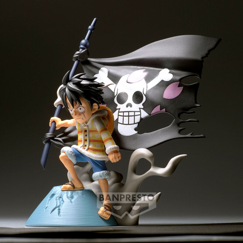 ONE PIECE - WORLD COLLECTABLE FIGURE LOG STORIES - MONKEY D. LUFFY
