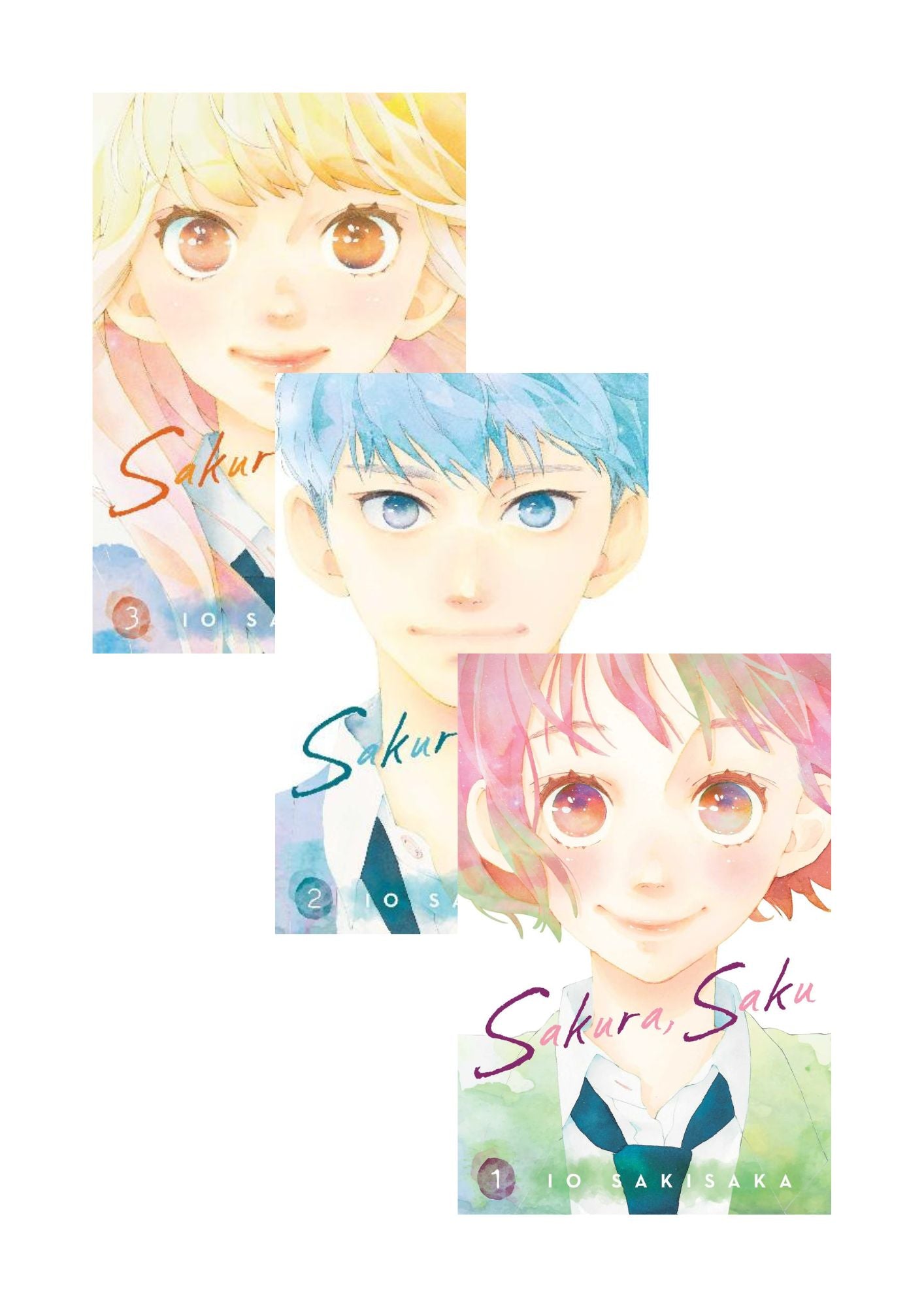 Sakura, Saku, Vol. 1-3 Manga Bundle