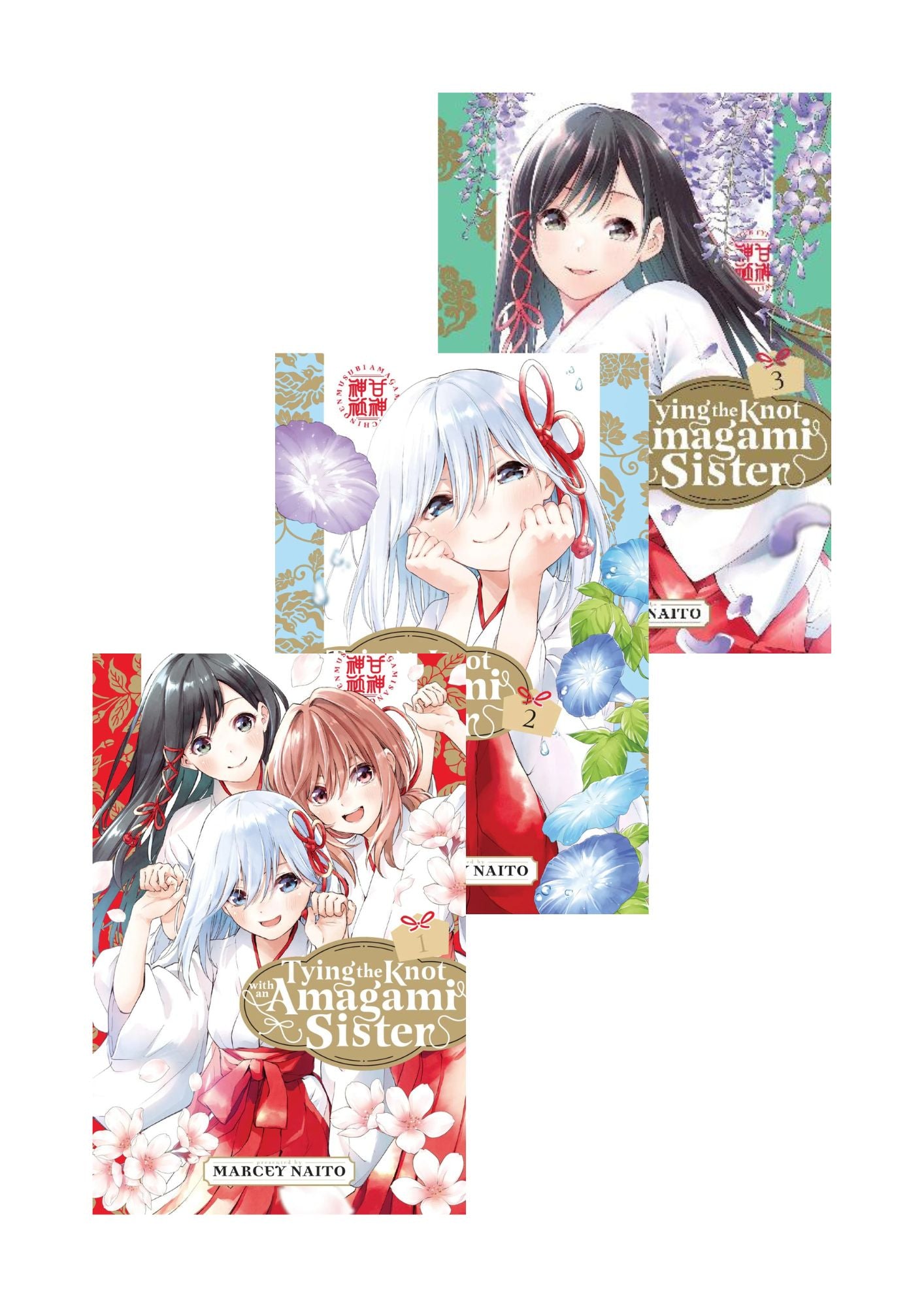 Tying the Knot with an Amagami Sister Vol. 1-3 Manga Bundle