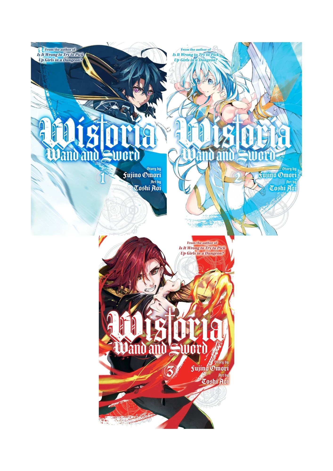 Wistoria: Wand and Sword - Vol. 1-3 Manga Bundle
